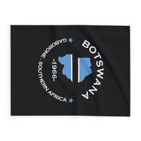 Botswana Premium Fleece blanket