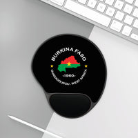 Burkina Faso Ergonomic Mouse Pad