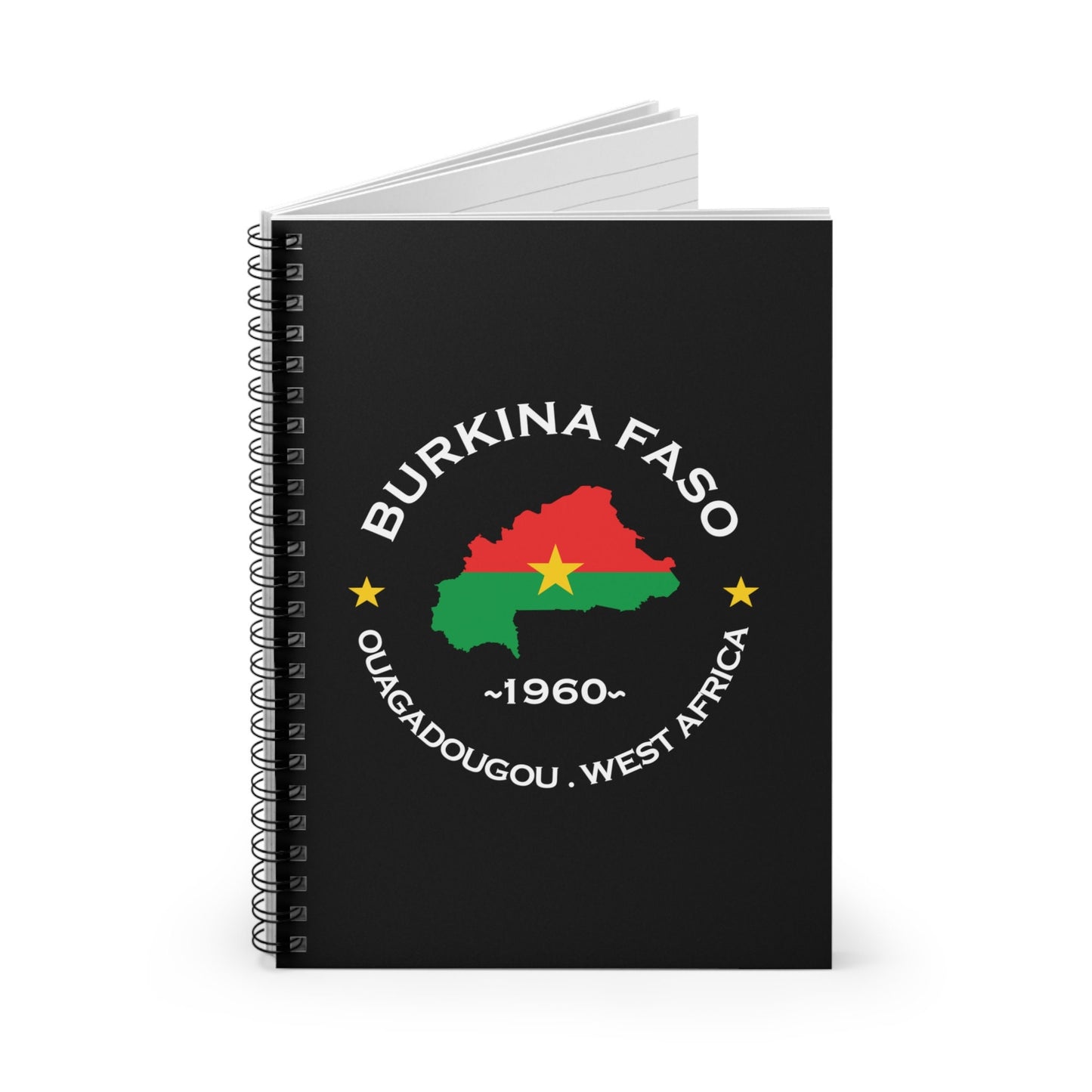 Burkina Faso Spiral Notebook