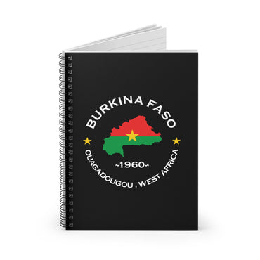 Burkina Faso Spiral Notebook