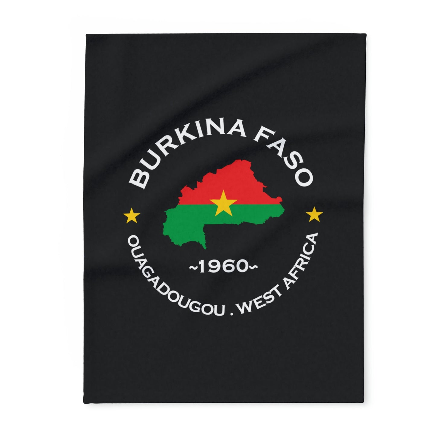 Burkina Faso Premium Fleece blanket