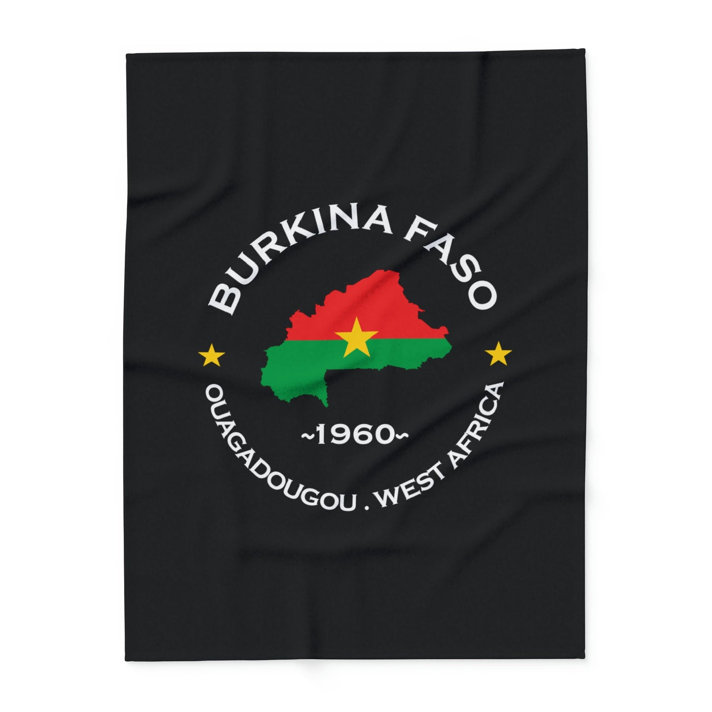 Burkina Faso Premium Fleece blanket