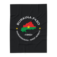 Burkina Faso Premium Fleece blanket