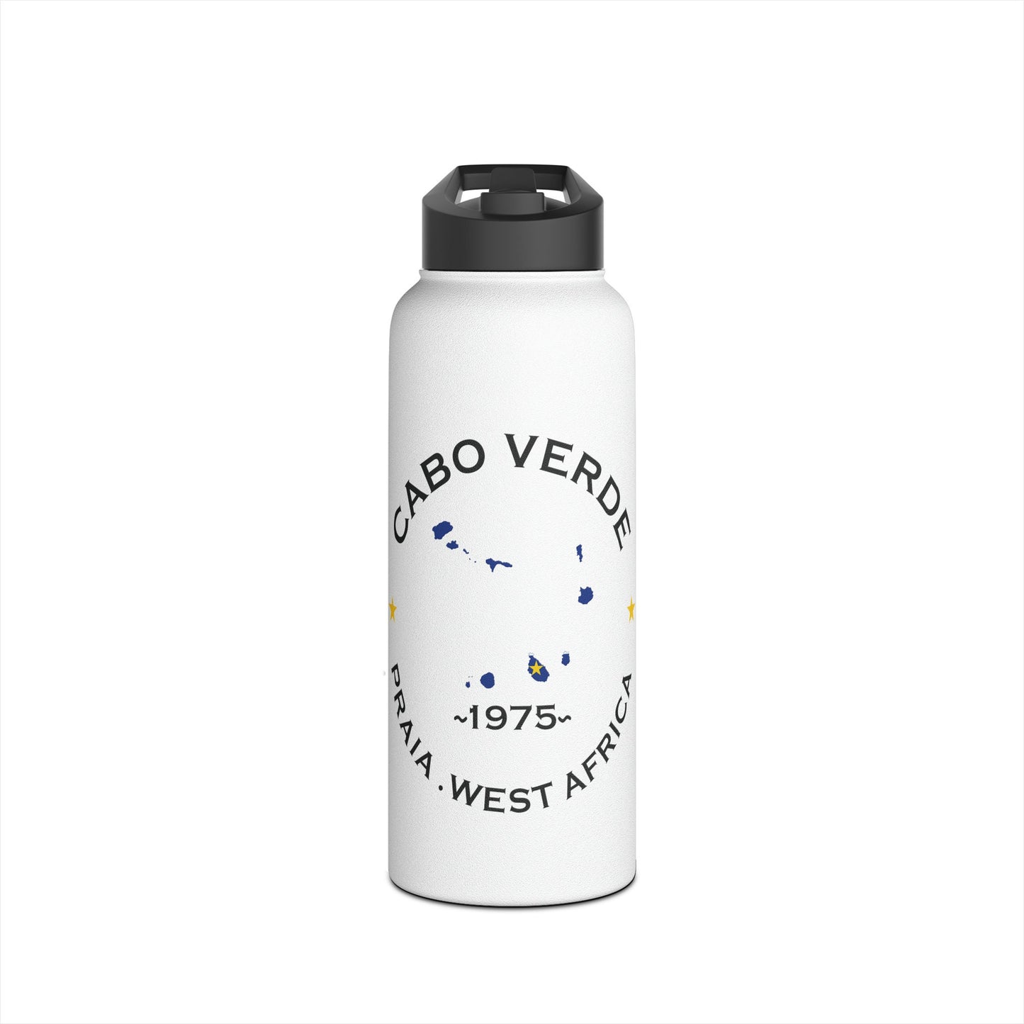 Cabo Verde Stainless Steel Water Bottle