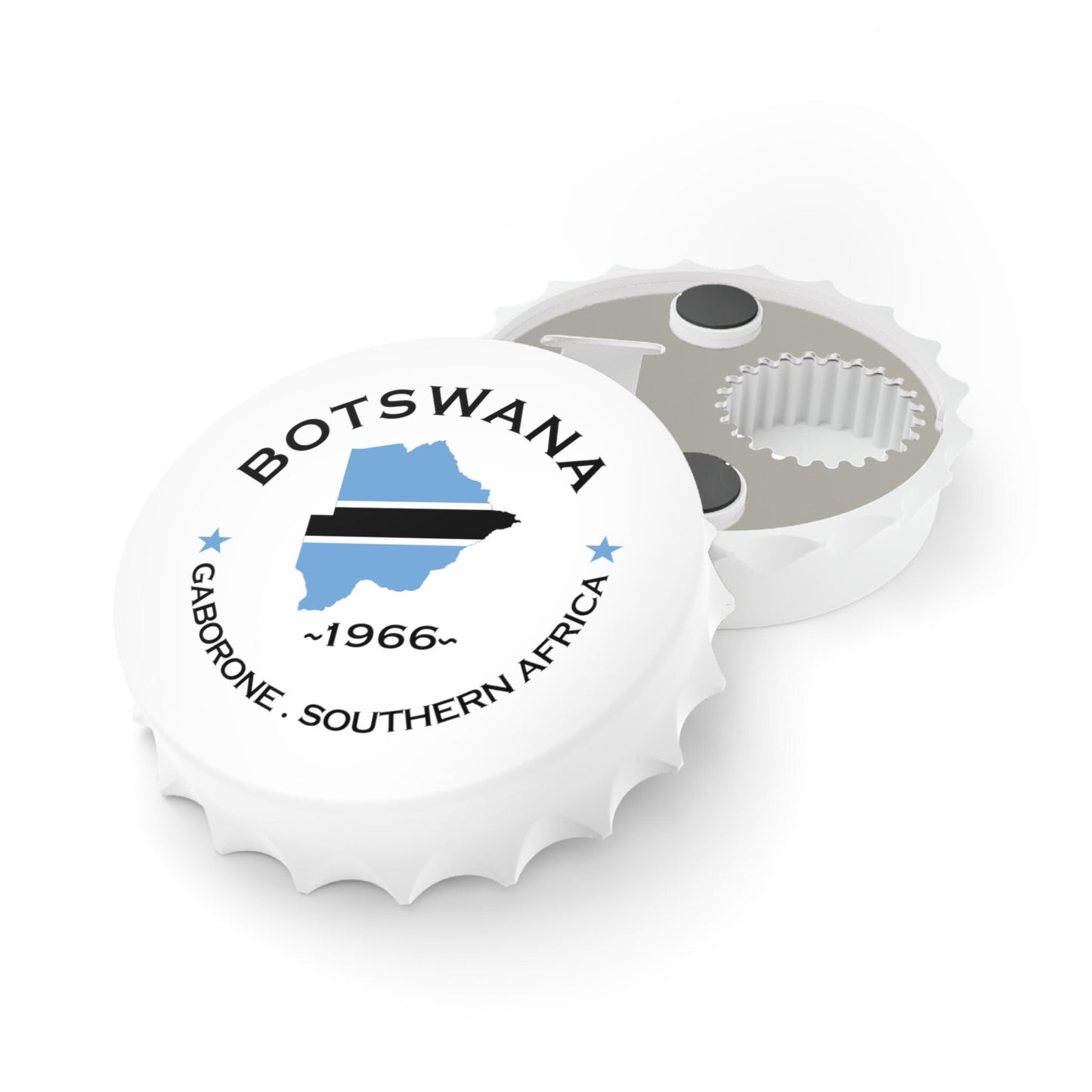 Botswana Bottle Opener and Fridge Magnet