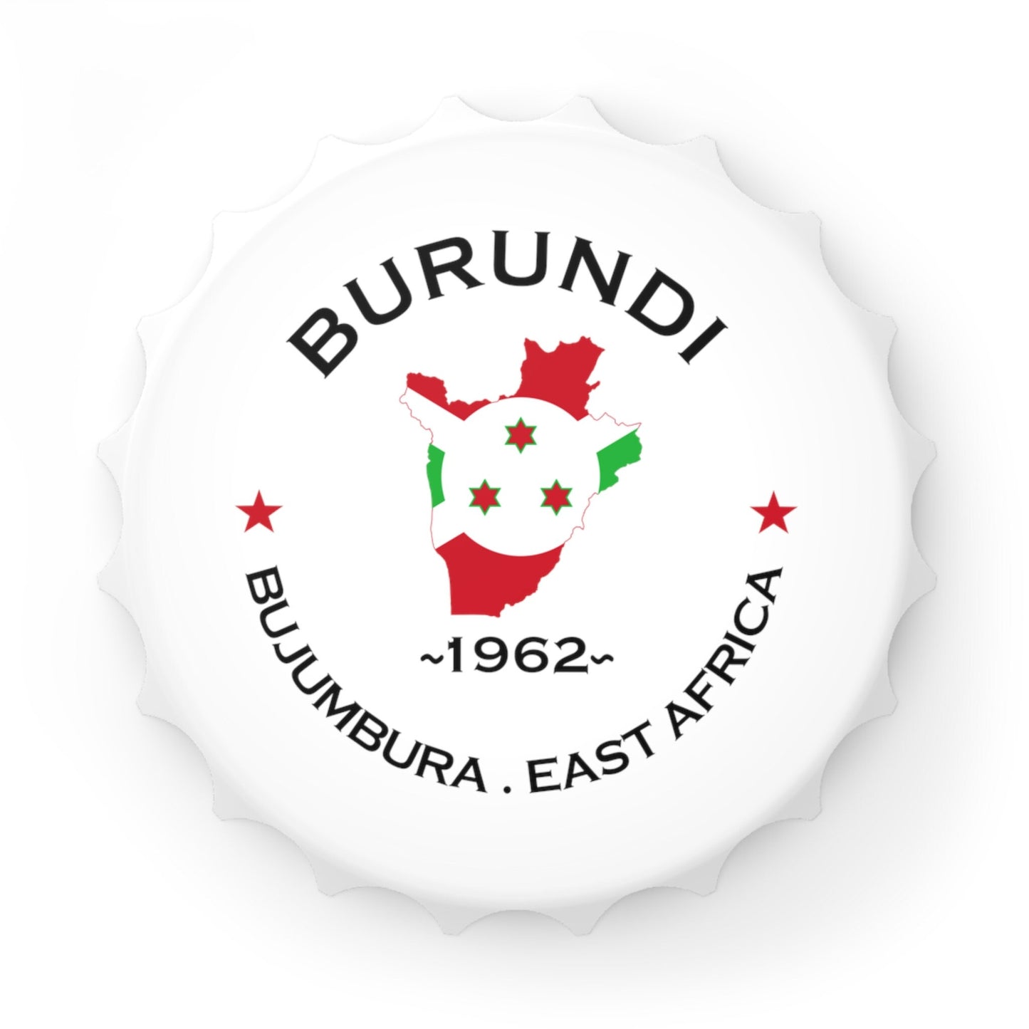 Burundi Bottle Opener and Fridge Magnet