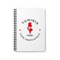 Tunisian Inspired Spiral Notebook: Perfect African Gift for Creative Minds