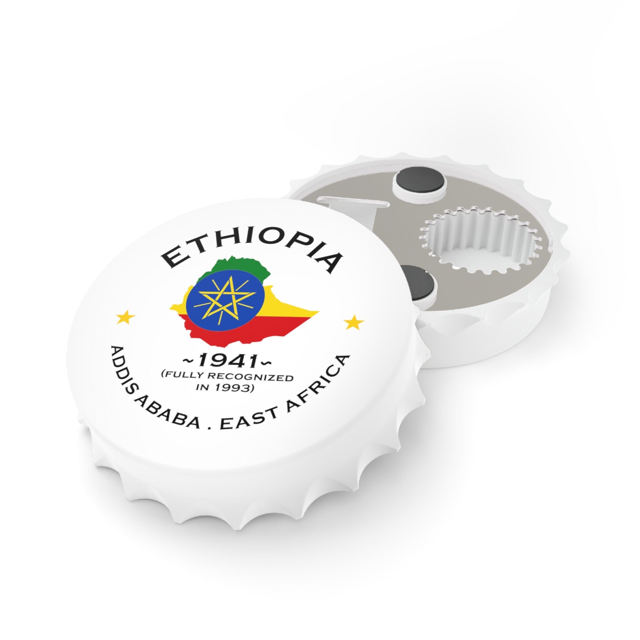 Ethiopian Bottle Opener and Fridge Magnet