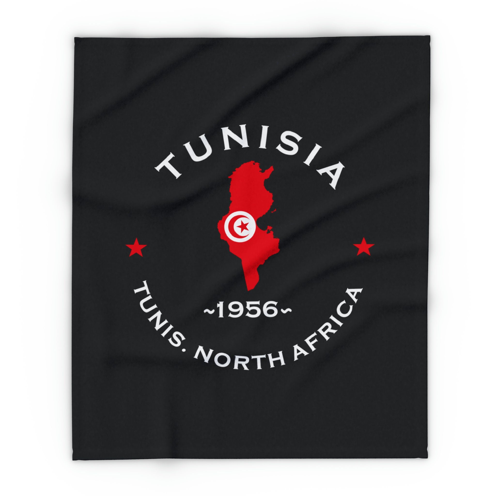 Tunisian Inspired Premium Fleece blanket