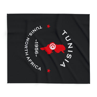 Tunisian Inspired Premium Fleece blanket