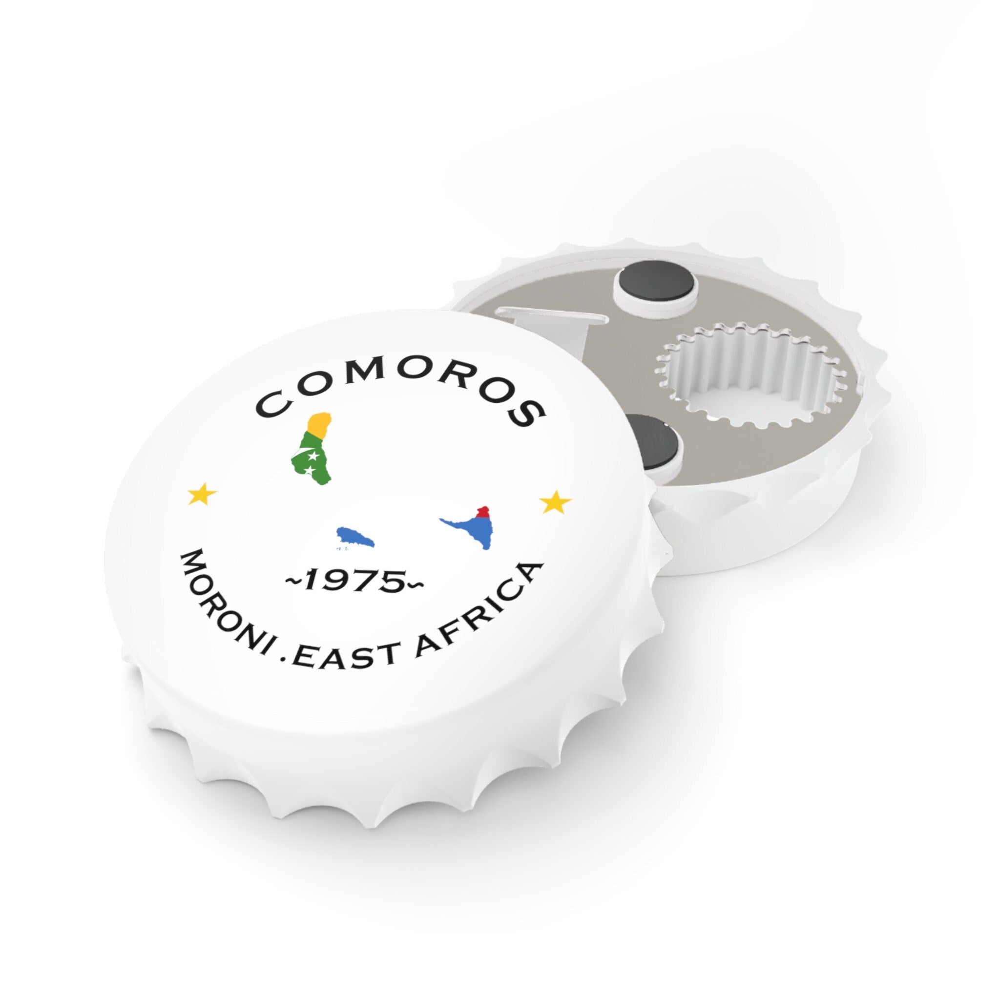 Comoros Bottle Opener and Fridge Magnet