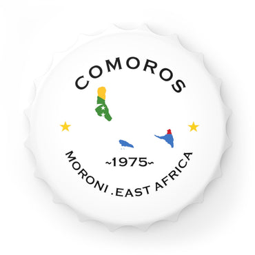 Comoros Bottle Opener and Fridge Magnet