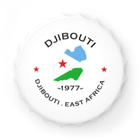 Djibouti Inspired Bottle Opener: African Graduation Gift, Djibouti Fridge Magnet, Djibouti T-Shirts, Djibouti Souvenirs, African Gifts