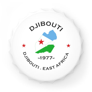 Djibouti Inspired Bottle Opener: African Graduation Gift, Djibouti Fridge Magnet, Djibouti T-Shirts, Djibouti Souvenirs, African Gifts