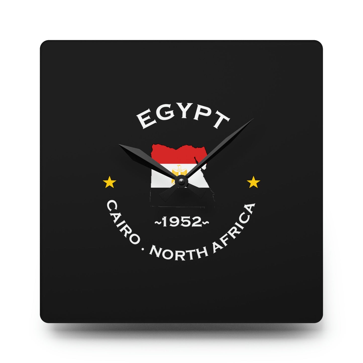 Egyptian Acrylic Wall Clock