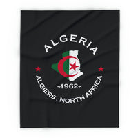 Algeria Inspired Premium Fleece blanket