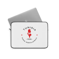 &quot;Tunisian Inspired Laptop Sleeve: Vintage Protection for 13-inch Laptops&quot;