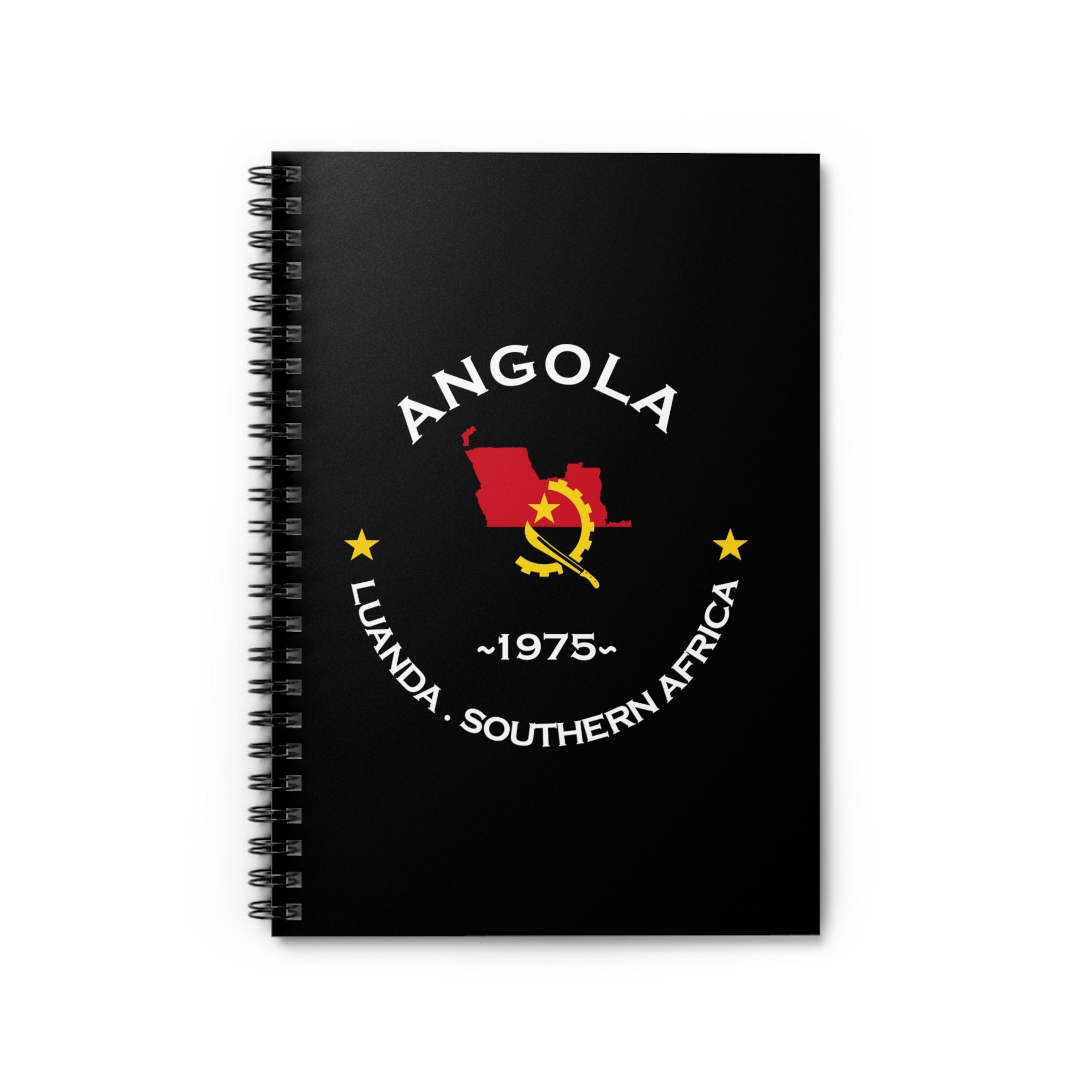 Angola Inspired Spiral Notebook.