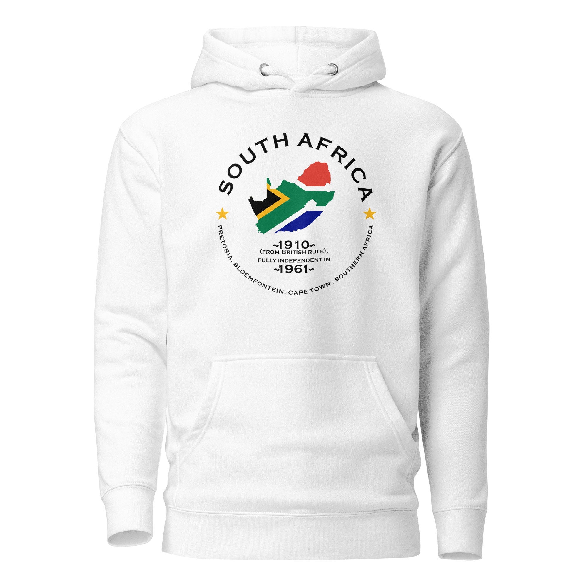 South Africa Unisex Hoodie: Authentic African Art for Stylish Gifts, Gifts for South Africans