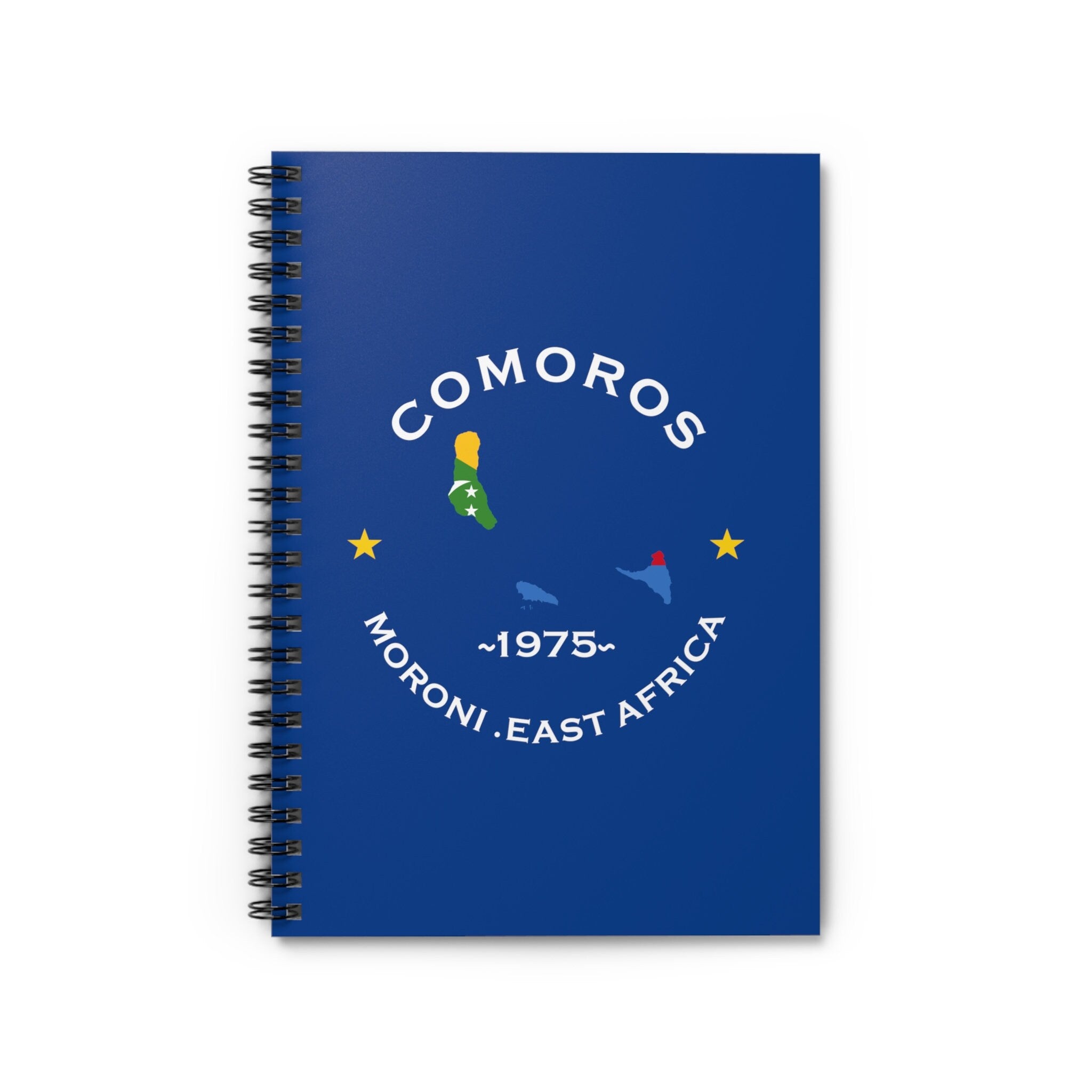 Comoros Spiral Notebook