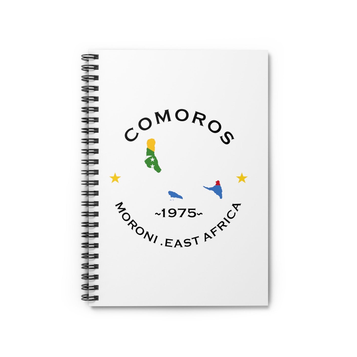 Comoros Spiral Notebook