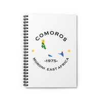 Comoros Spiral Notebook