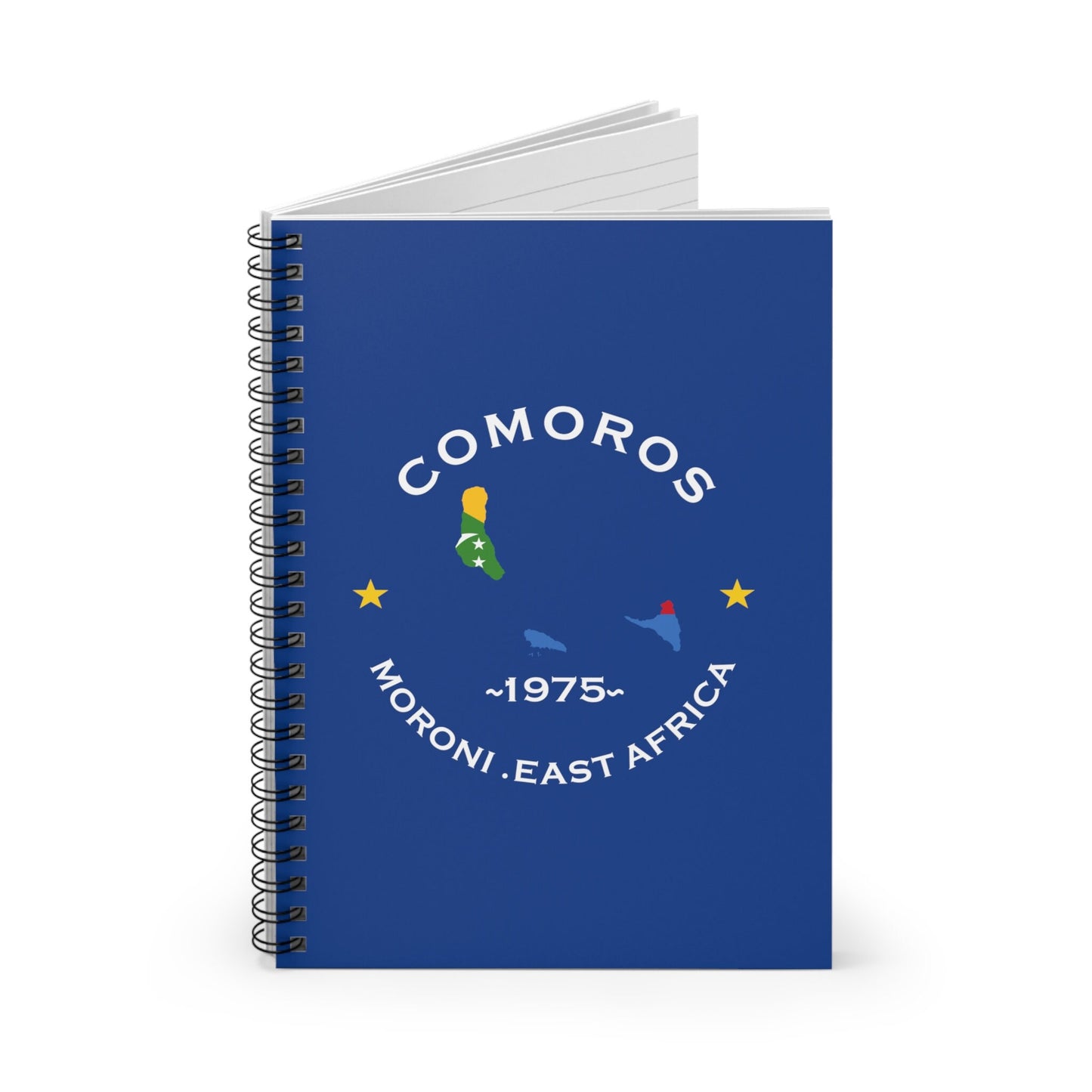 Comoros Spiral Notebook