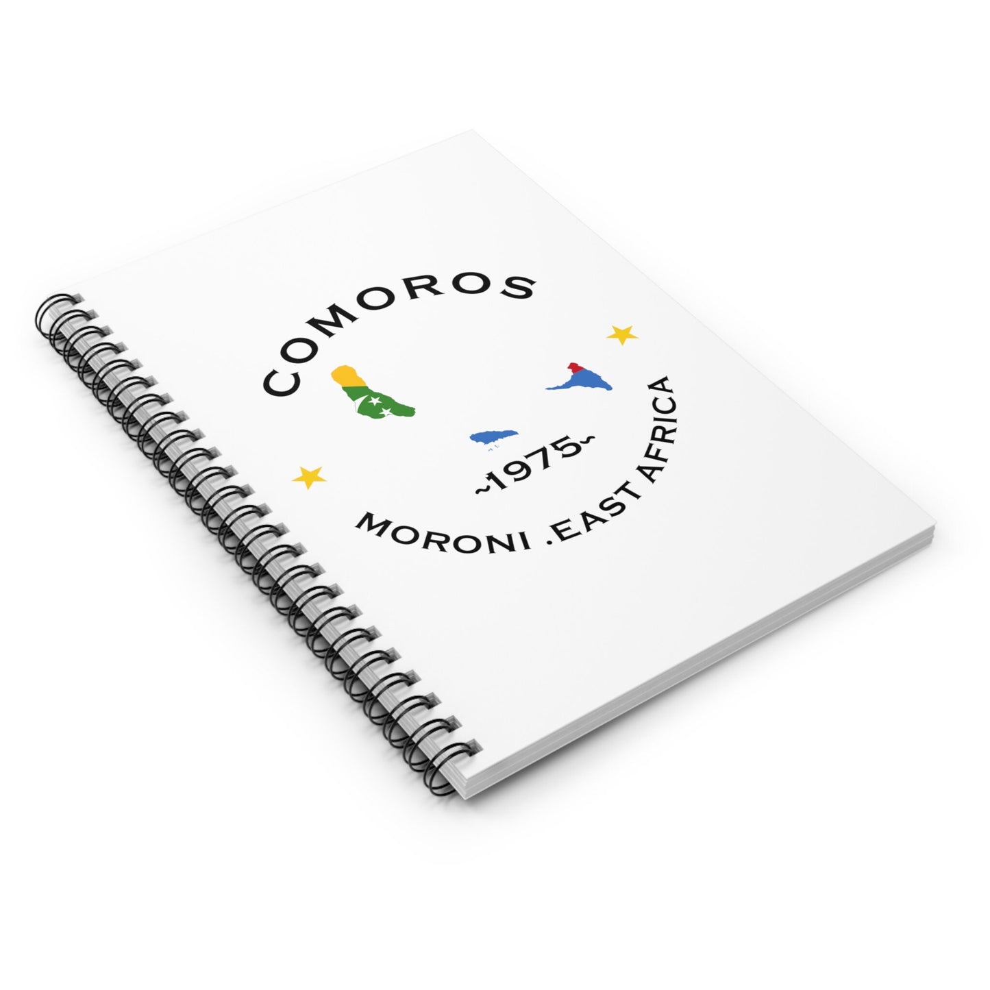 Comoros Spiral Notebook