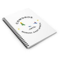 Comoros Spiral Notebook