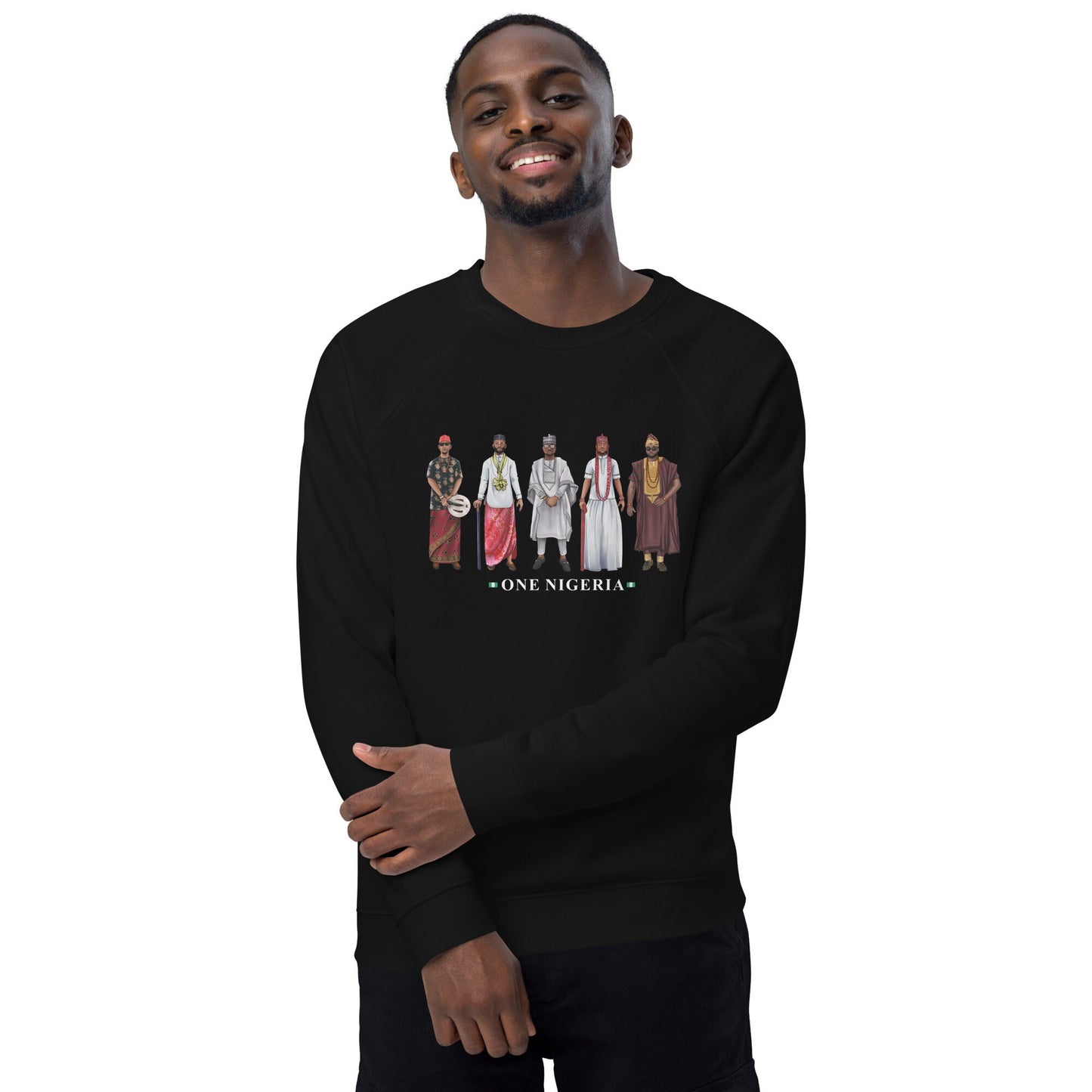 One Nigerian Men sweatshirt (without Tribal Names)