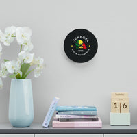 Senegalese Acrylic Wall Clock