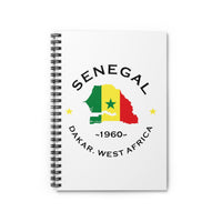 Senegalese Spiral Notebook