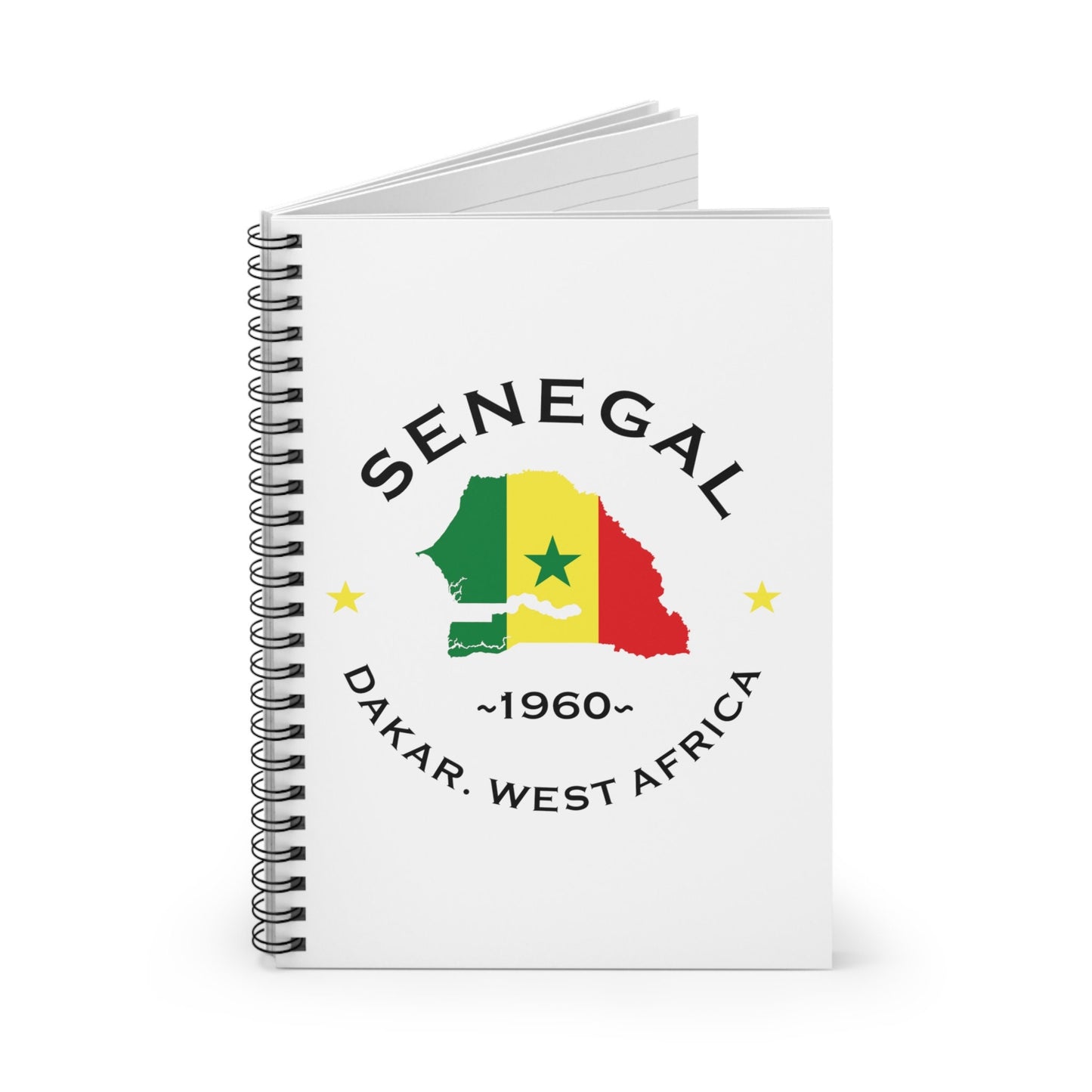 Senegalese Spiral Notebook