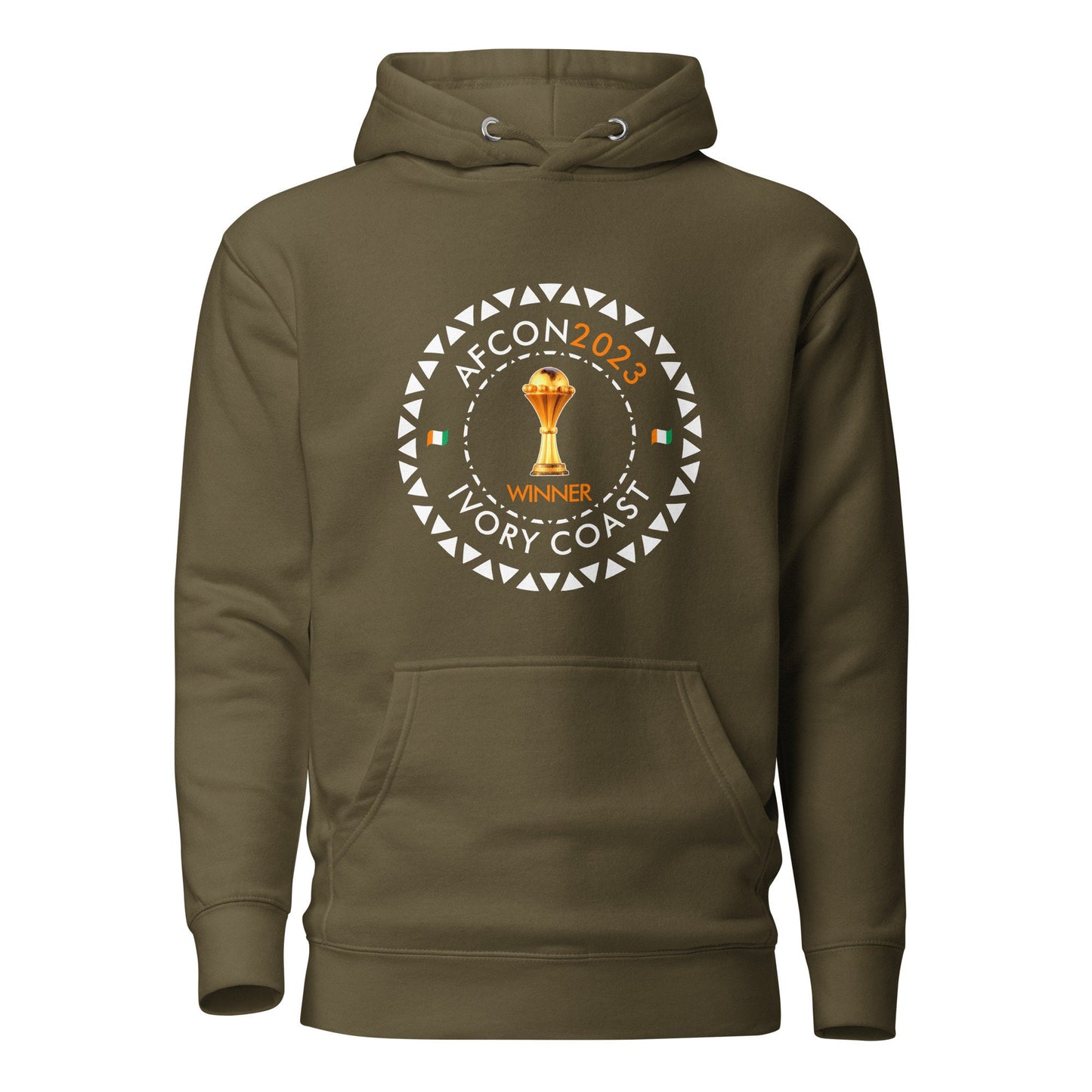 AFCON 2023 WINNER Unisex Hoodie- Ivory Coast