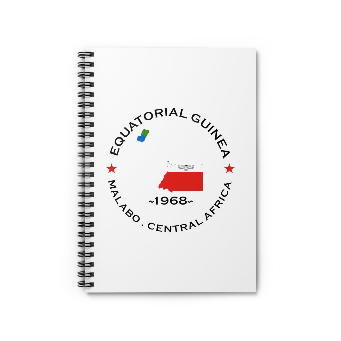 Equatorial Guinea Spiral Notebook