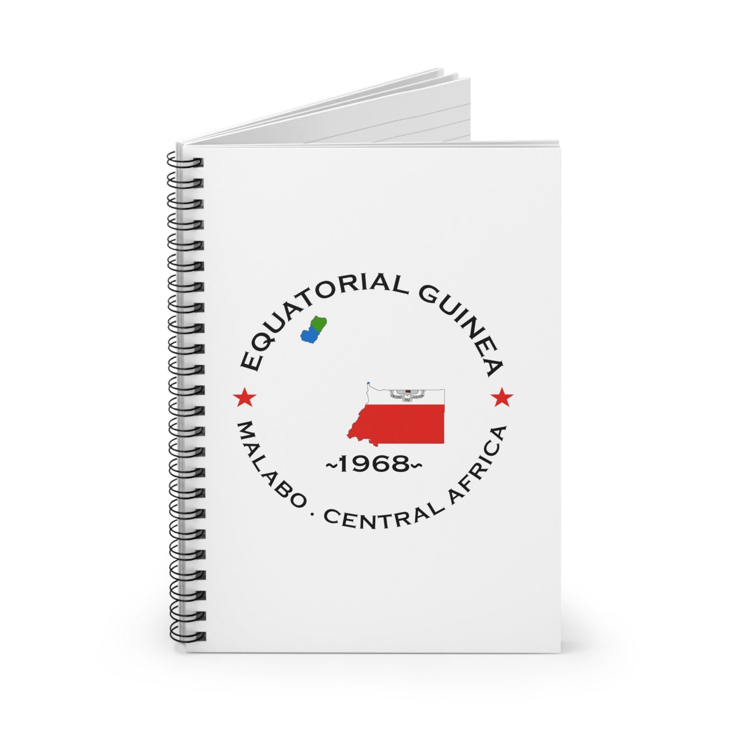 Equatorial Guinea Spiral Notebook