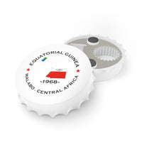 Equatorial Guinea Bottle Opener and Fridge Magnet