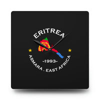 Eritrea Acrylic Wall Clock