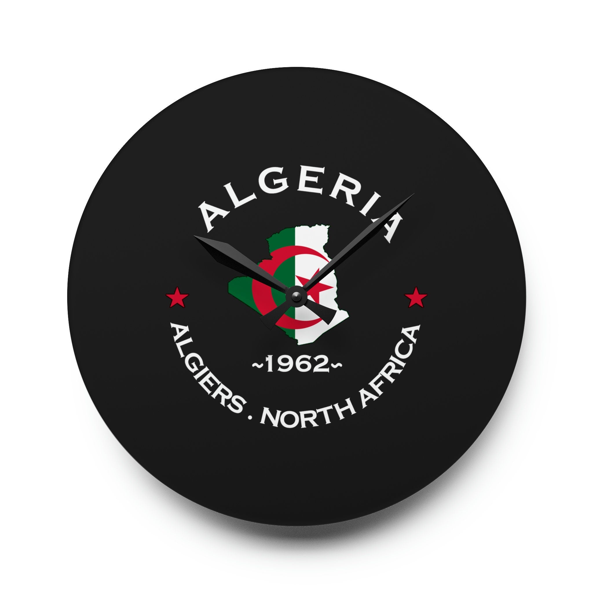 Algeria Acrylic Wall Clock