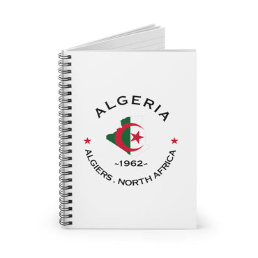 Algeria Inspired Spiral Notebook