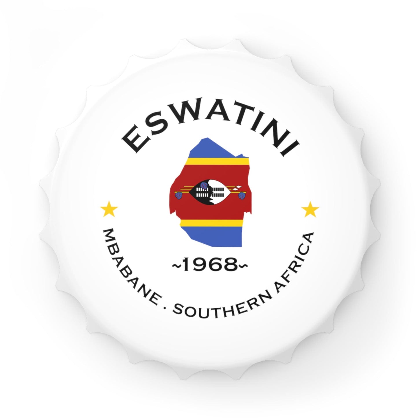 Eswatini Bottle Opener and Fridge Magnet