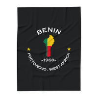 Benin Premium Fleece blanket