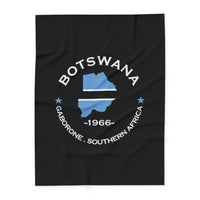 Botswana Premium Fleece blanket