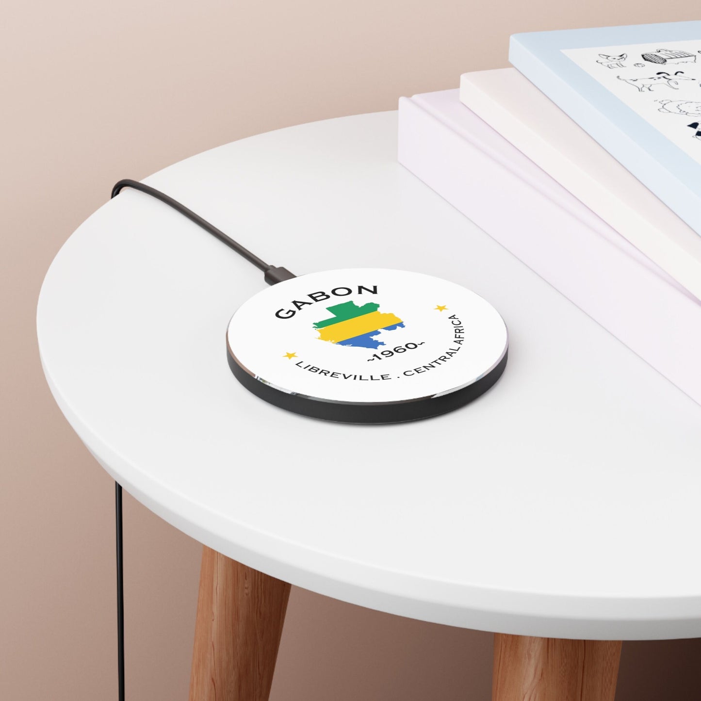 Gabon Wireless Charger- Iphone and Android phones