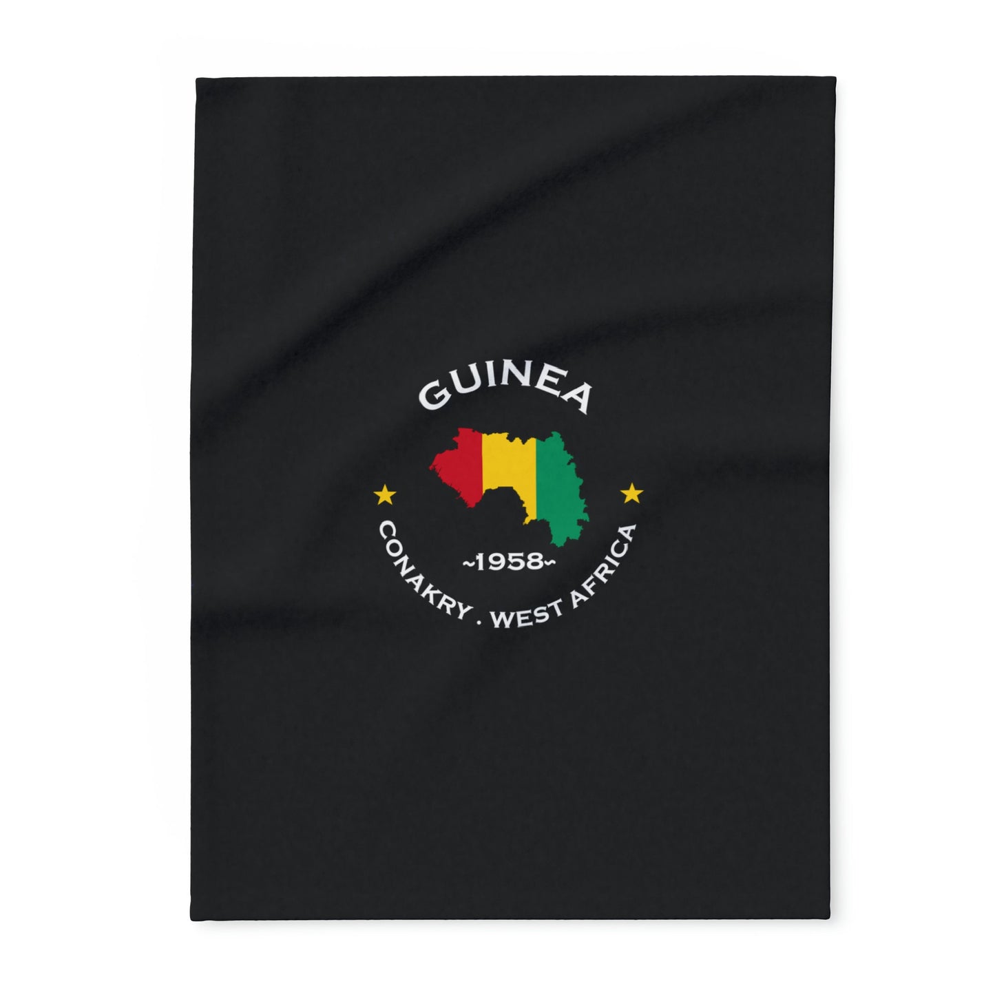 Guinea Inspired Premium Fleece blanket