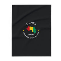 Guinea Inspired Premium Fleece blanket