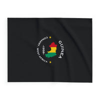 Guinea Inspired Premium Fleece blanket