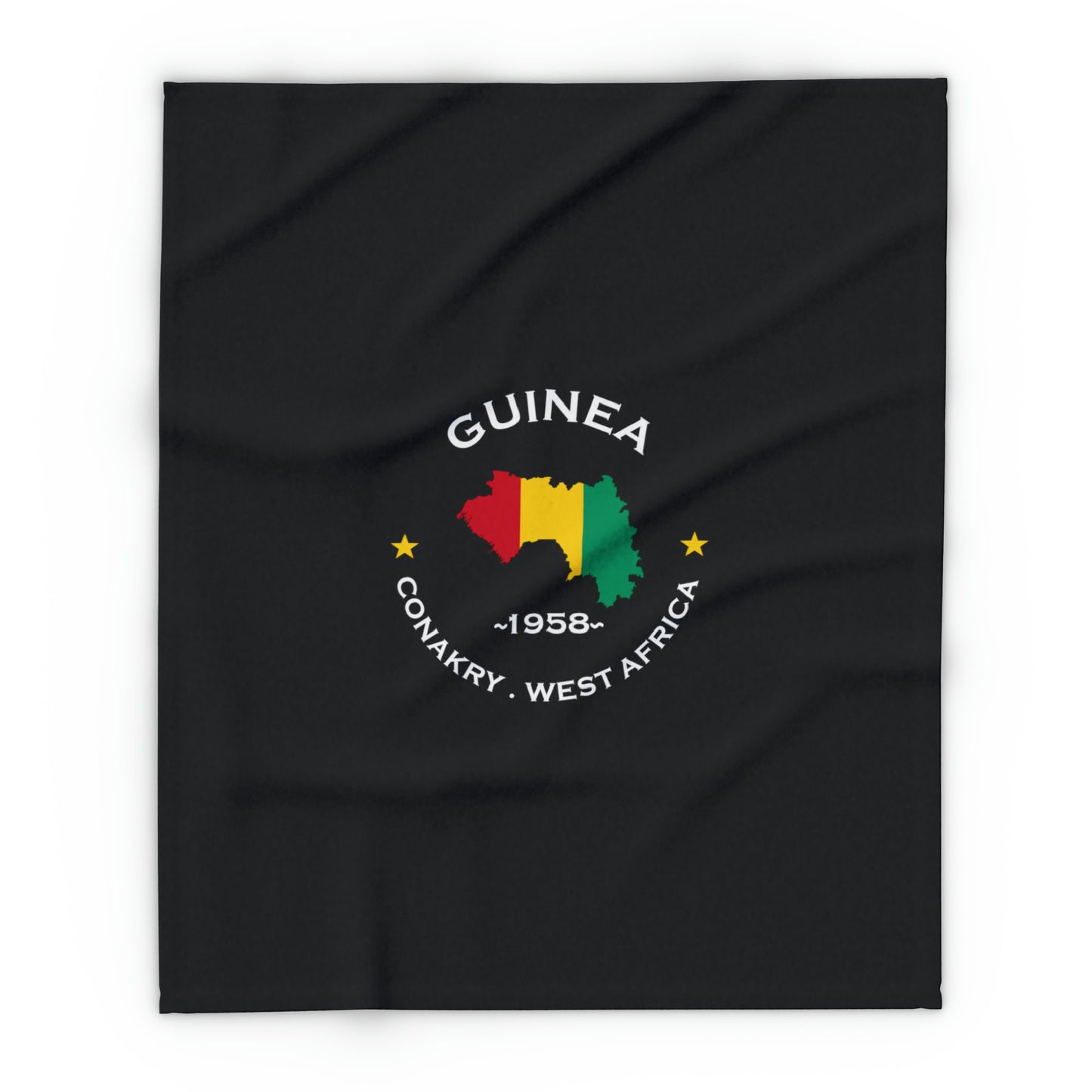 Guinea Inspired Premium Fleece blanket