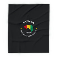 Guinea Inspired Premium Fleece blanket