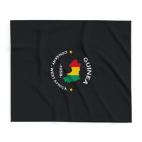 Guinea Inspired Premium Fleece blanket